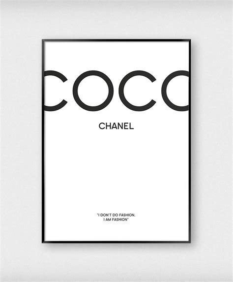 laminas coco chanel|Amazon.es: Cuadros Chanel.